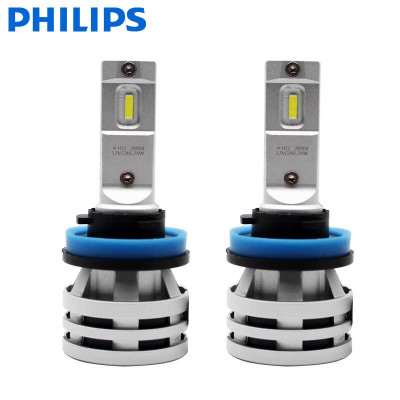 Комплект диодных ламп PHILIPS 11362UE2X2 H11 24W 12-24V Ultinon Essential G2 6500K