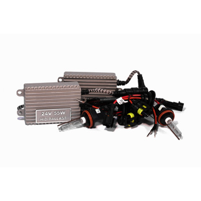 Комплект ксенона КВАНТ PRO H11 ceramic 6000К 24v с блоками AC Комплект ксенона КВАНТ PRO H11 ceramic 6000К 24v с блоками AC