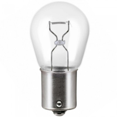 Автолампа ук. EA LightX PY21W 12V BAU15S CHROME AMBER