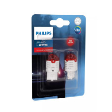 Автолампа диоды PHILIPS 11065U30RB2 W21W LED 12V Ultinon Pro3000 RED