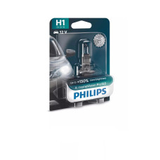 Автолампа PHILIPS 12258XVPB1 H1 55W 12V P14,5s X-treme Vision Pro +150% B1