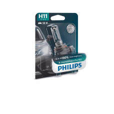 Автолампа PHILIPS 12362XVPB1 H11 55W 12V PGJ19-2 X-treme Vision Pro +150%