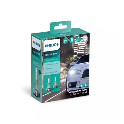 Комплект диодных ламп PHILIPS H3 11336U50CWX2 LED Ultinon Pro5000 +160% 12/24V Комплект диодных ламп PHILIPS H3 11336U50CWX2 LED Ultinon Pro5000 +160% 12/24V