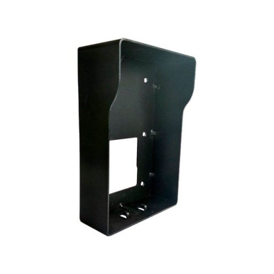 Монтажная коробка с козырьком BAS-IP BR-AV7 Black для накладного монтажа панели AV-07B (111704)