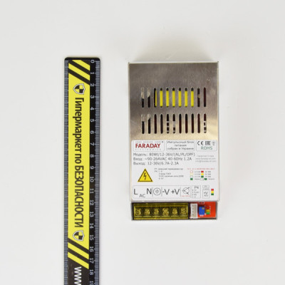 Блок питания Faraday Electronics 80 Вт / 12-36 В / ALU Блок питания Faraday Electronics 80 Вт / 12-36 В / ALU