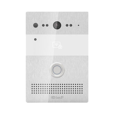 Вызывная панель BAS-IP AV-07B silver для IP-домофонов