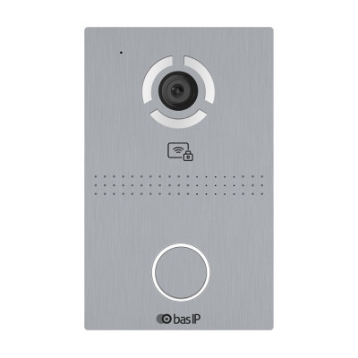 IP панель виклику Bas-IP AV-03BD silver зі зчитувачем UKEY для IP-домофонів