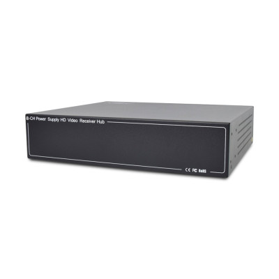 Активний 8-канальний приймач ATIS AL-1208 UHD відеосигналу та живлення по UTP Активний 8-канальний приймач ATIS AL-1208 UHD відеосигналу та живлення по UTP