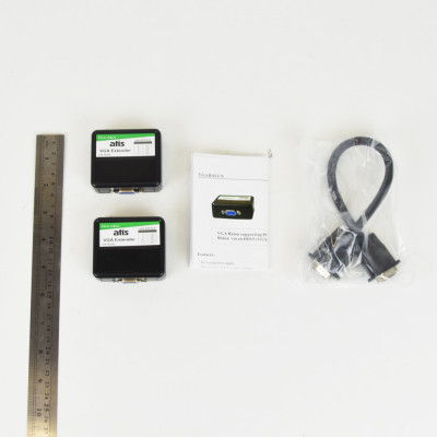 Пассивный приемник-передатчик ATIS VGA Extender по RJ45 до 60 м Пассивный приемник-передатчик ATIS VGA Extender по RJ45 до 60 м
