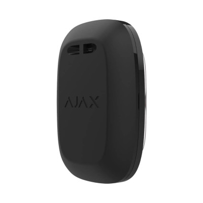 Бездротова екстрена кнопка Ajax DoubleButton black із захистом від випадкових натискань