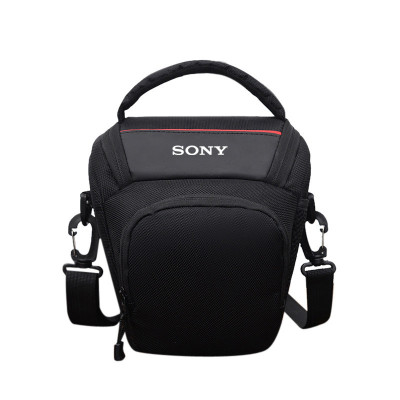 Фотосумка универсальная противоударная Sony α Черный с красным (IBF049B)