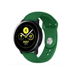 Ремешок BeWatch для Samsung Galaxy Watch 42 | 3 41mm | Active | Active 2 силиконовый 20мм Зеленый (1010306)