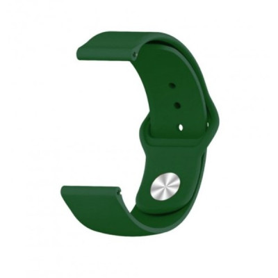 Ремешок BeWatch для Samsung Galaxy Watch 42 | 3 41mm | Active | Active 2 силиконовый 20мм Зеленый (1010306)