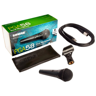 Мікрофон вокальний Shure PGA58-XLR Мікрофон вокальний Shure PGA58-XLR