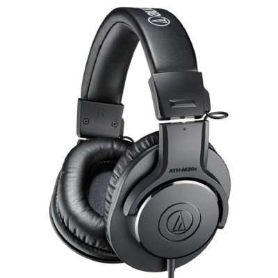 Наушники обычные Audio Technica ATH M20x