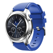 Ремешок BeWatch для Samsung Galaxy Watch 46 | 3 45mm | Gear S3 силиконовый 22мм ECO Синий (1021105)