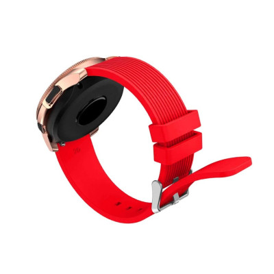 Ремешок BeWatch для Amazfit BIP | Bip Lite | Bip U / Pro/ Mini | GTS | GTS 2 (E) | Gtr 42mm силиконовый 20мм ECO2 Красный (1012103)