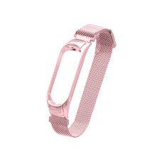 Ремешок для Xiaomi Mi Band 3 / 4 Milanese Loop Цвет Пудровый
