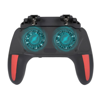 Беспроводной геймпад-триггер для смартфонов 2500 mAh Sandy Union PUBG Mobile H10 + напальчники Беспроводной геймпад-триггер для смартфонов 2500 mAh Sandy Union PUBG Mobile H10 + напальчники