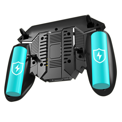 Бездротовий геймпад тригер для смартфонів Union PUBG Mobile AK77 з вентилятором та акумулятором на 4000 mAh + напальчники Бездротовий геймпад тригер для смартфонів Union PUBG Mobile AK77 з вентилятором та акумулятором на 4000 mAh + напальчники