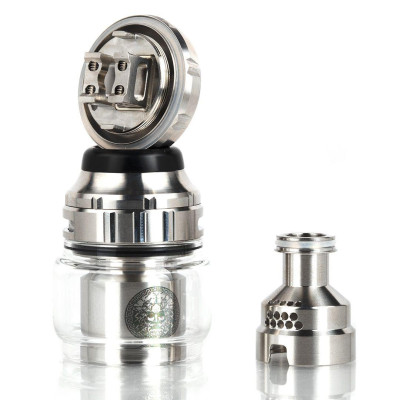 Атомайзер бак для вейпа Zeus Х RTA 25mm 4.5ml Silver (am399-hbr) Атомайзер бак для вейпа Zeus Х RTA 25mm 4.5ml Silver (am399-hbr)