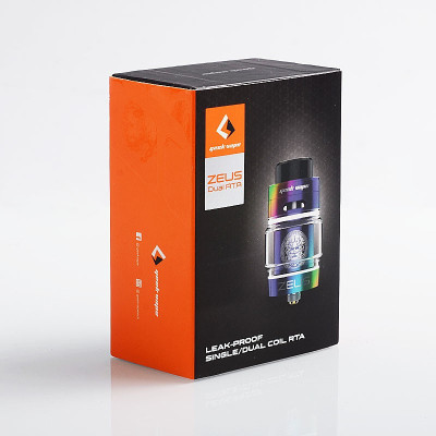 Атомайзер ATVS для вейпа Zeus Dual RTA Atomizer Rainbow (am302-hbr)