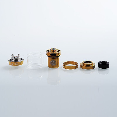 Атомайзер ATVS для вейпа Zeus Dual RTA Gold (am370-hbr) Атомайзер ATVS для вейпа Zeus Dual RTA Gold (am370-hbr)