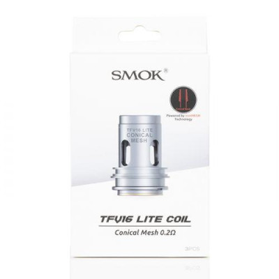 Випарник Smok TFV16 Lite Original Coil Conical Mesh 0.2 Ом (co0233-hbr) Випарник Smok TFV16 Lite Original Coil Conical Mesh 0.2 Ом (co0233-hbr)