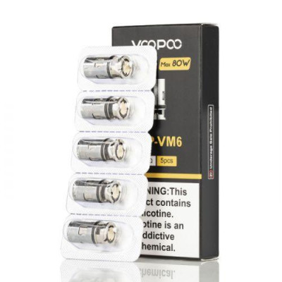 Испаритель Voopoo PnP Original Coil VM6 0.15 Ом (co0221-hbr) Испаритель Voopoo PnP Original Coil VM6 0.15 Ом (co0221-hbr)