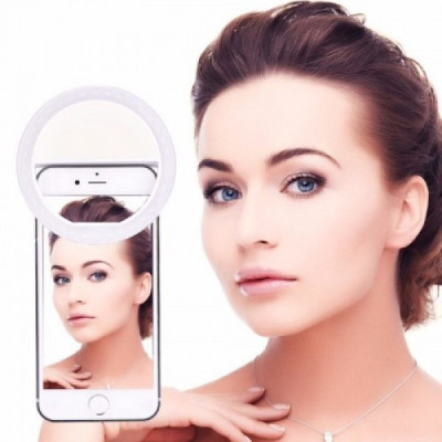 Кольцо для селфи с подсветкой Selfie Ring White (my004-hbr) Кольцо для селфи с подсветкой Selfie Ring White (my004-hbr)