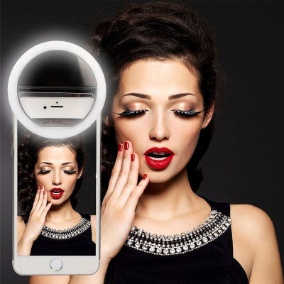 Кольцо для селфи с подсветкой Selfie Ring White (my004-hbr) Кольцо для селфи с подсветкой Selfie Ring White (my004-hbr)