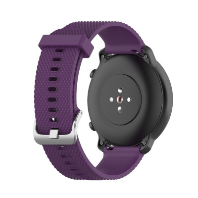 Ремешок силиконовый 20мм для Amazfit BIP | Bip Lite | Bip U / Pro/ Mini | GTS | GTS 2 (E) | GTR 42 BeWatch GT Фиолетовый (1011413) Ремешок силиконовый 20мм для Amazfit BIP | Bip Lite | Bip U / Pro/ Mini | GTS | GTS 2 (E) | GTR 42 BeWatch GT Фиолетовый (1011413)