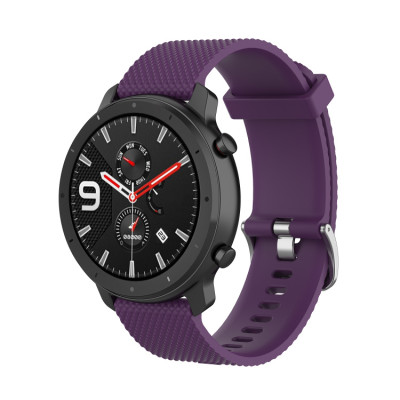 Ремешок силиконовый 20мм для Amazfit BIP | Bip Lite | Bip U / Pro/ Mini | GTS | GTS 2 (E) | GTR 42 BeWatch GT Фиолетовый (1011413) Ремешок силиконовый 20мм для Amazfit BIP | Bip Lite | Bip U / Pro/ Mini | GTS | GTS 2 (E) | GTR 42 BeWatch GT Фиолетовый (1011413)