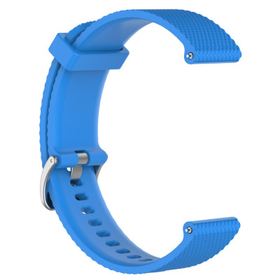 Ремешок силиконовый 20мм для Samsung Galaxy Watch 42 | 3 41 mm | Active | Active 2 BeWatch GT Синий (1011418)