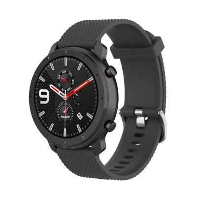 Ремешок силиконовый 20мм для Samsung Galaxy Watch 42 | 3 41 mm | Active | Active 2 BeWatch GT Темно-серый (1011444) Ремешок силиконовый 20мм для Samsung Galaxy Watch 42 | 3 41 mm | Active | Active 2 BeWatch GT Темно-серый (1011444)