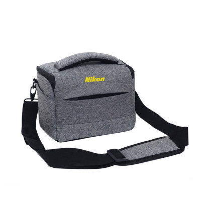 Сумка для фотоаппарата Nikon D противоударный чехол Серый с черным (IBF063SB) Сумка для фотоаппарата Nikon D противоударный чехол Серый с черным (IBF063SB)