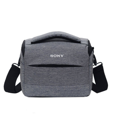 Сумка для фотоаппарата Sony α противоударный чехол Sony Alpha Серый с черным (IBF064SB)