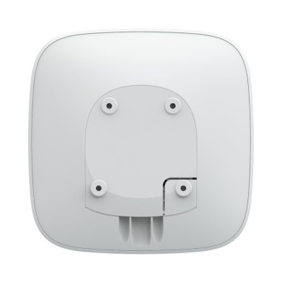 Интеллектуальная централь Ajax Hub 2 Plus (8EU/ECG) UA white с поддержкой 2 SIM-карт, LTE и Wi-Fi, поддержкой датчиков с фотофиксацией тревог