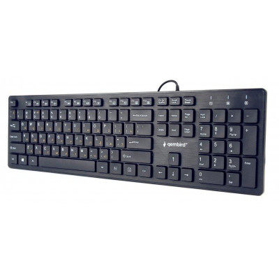 Клавиатура Gembird KB-MCH-03-UA Black USB UKR