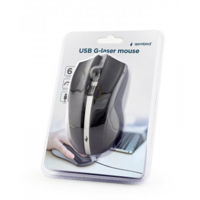 Мышь Gembird MUS-GU-02 Black USB Мышь Gembird MUS-GU-02 Black USB