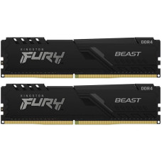Модуль памяти DDR4 2x16GB/3600 Kingston Fury Beast Black (KF436C18BBK2/32)