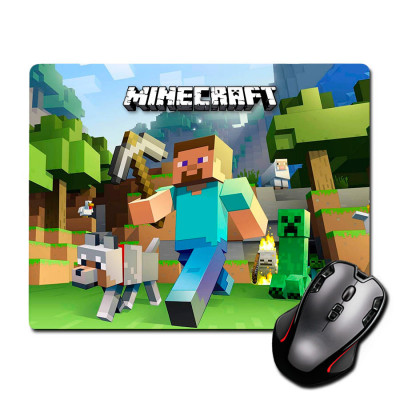 Ігрова поверхня Стів з Кіркою Майнкрафт Minecraft 220 х 180 мм (584)