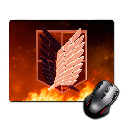 Ігрова поверхня Лого Атака Титанів Logo Attack On Titan 300 х 250 мм (825553)