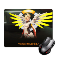 Ігрова поверхня Ангел Овервотч Mercy Overwatch 220 х 180 мм (2542)