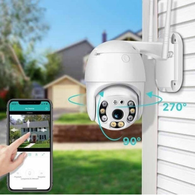 Уличная IP WIFI камера Easy Cam G3 IP66 видеонаблюдения поворотная 360 +Карта памяти 64Гб Уличная IP WIFI камера Easy Cam G3 IP66 видеонаблюдения поворотная 360 +Карта памяти 64Гб
