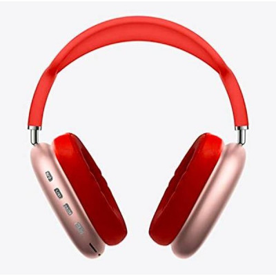 Полноразмерные беспроводные Bluetooth наушники-гарнитура с аккумулятором Macaron MP90 с MP3 плеером/AUX/microSD Красные Полноразмерные беспроводные Bluetooth наушники-гарнитура с аккумулятором Macaron MP90 с MP3 плеером/AUX/microSD Красные