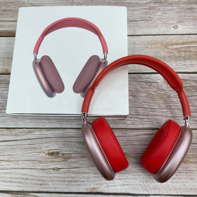 Полноразмерные беспроводные Bluetooth наушники-гарнитура с аккумулятором Macaron MP90 с MP3 плеером/AUX/microSD Красные Полноразмерные беспроводные Bluetooth наушники-гарнитура с аккумулятором Macaron MP90 с MP3 плеером/AUX/microSD Красные