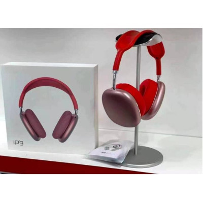 Полноразмерные беспроводные Bluetooth наушники-гарнитура с аккумулятором Macaron MP90 с MP3 плеером/AUX/microSD Красные Полноразмерные беспроводные Bluetooth наушники-гарнитура с аккумулятором Macaron MP90 с MP3 плеером/AUX/microSD Красные