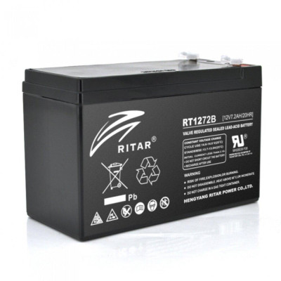 Акумуляторна батарея AGM Ritar RT1272B 12V 7.2Ah