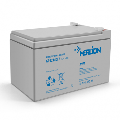 Акумуляторна батарея Merlion AGM GP12140F2 12V 14Ah